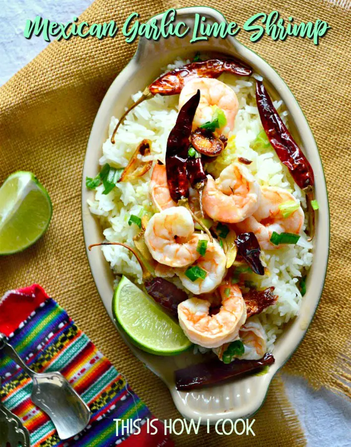 Mexican Garlic Lime Shrimp