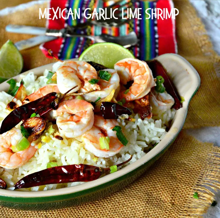 Mexican Garlic Lime Shrimp