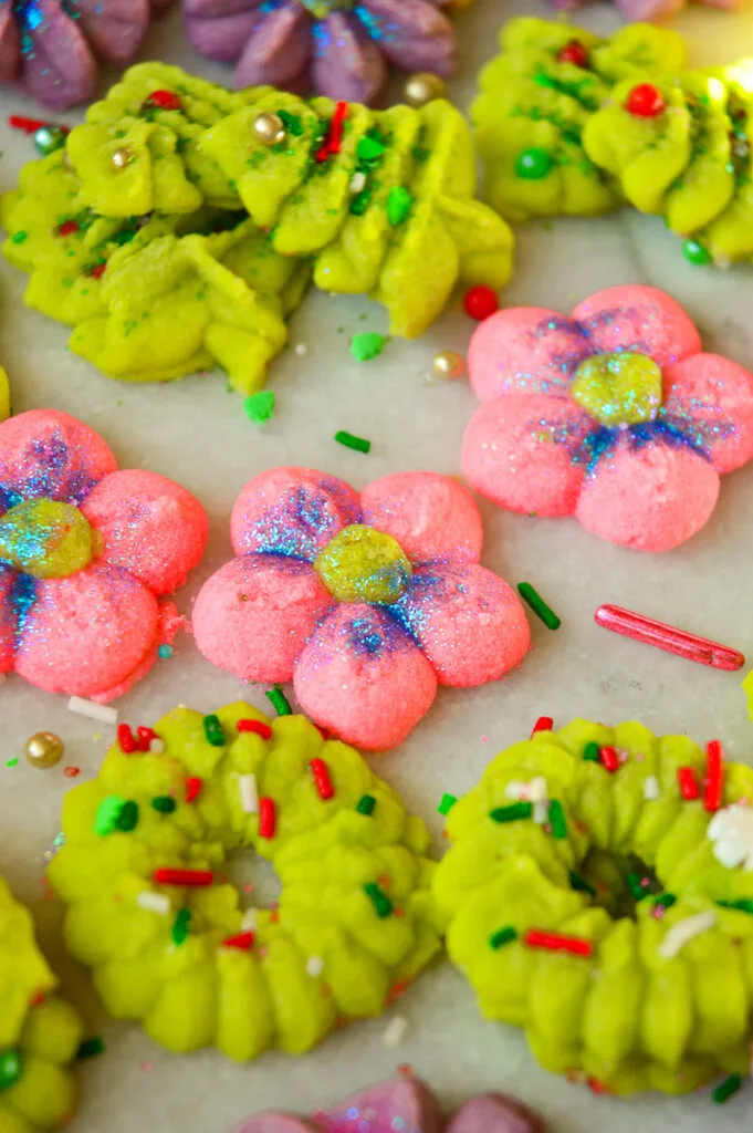 christmas spritz cookies recipe