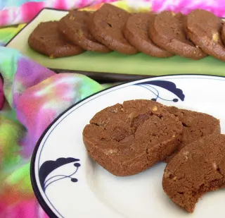 World Peace Chocolate Shortbread Cookies