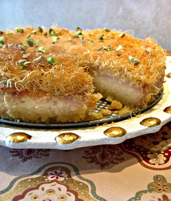 Kadaif, Kanofa, Kadayif Middle Eastern Cheesecake