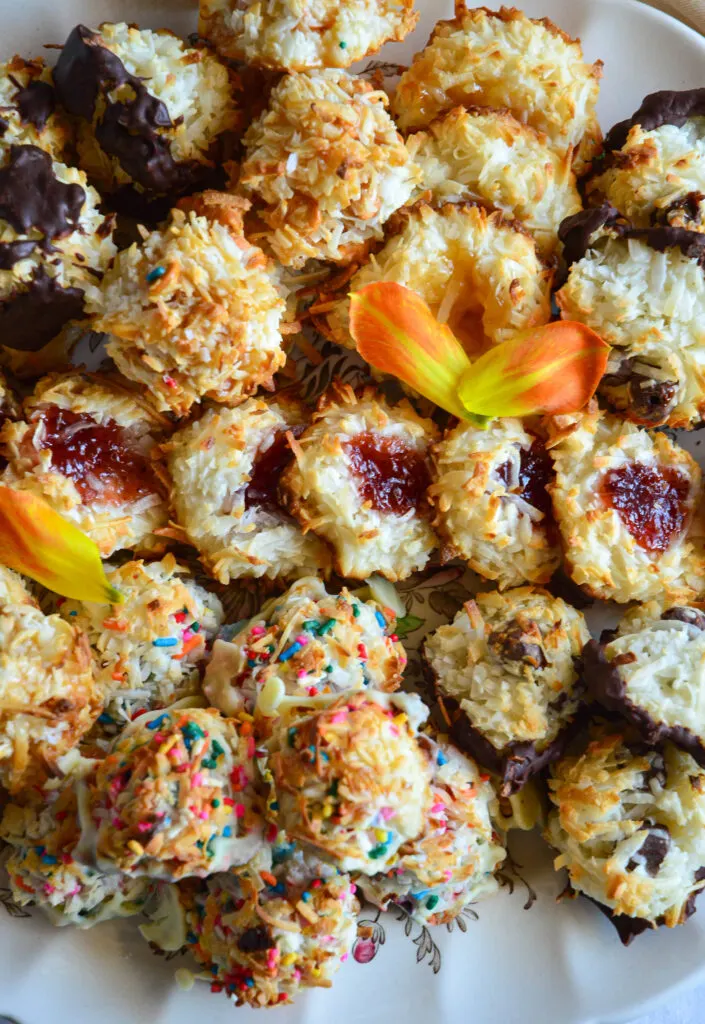 chewy coconut Macaroon Recipe varieties