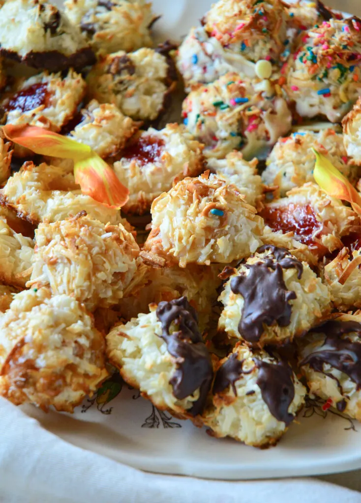 chewy coconut macaroon recipe varieties