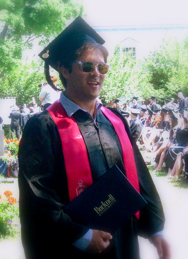 Alex graduating