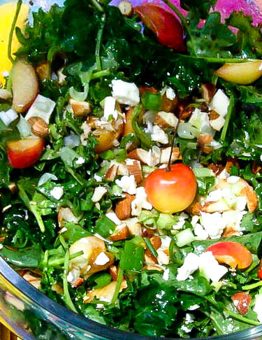 summer kale salad