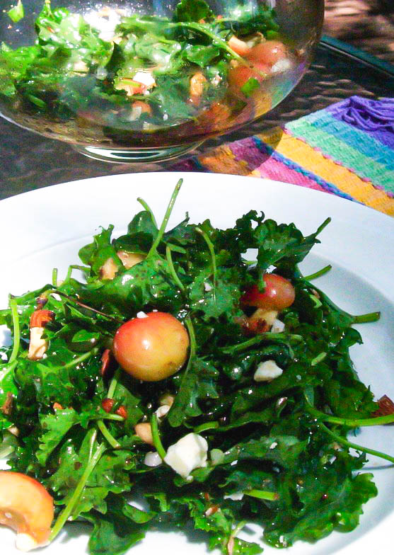 summer kale salad