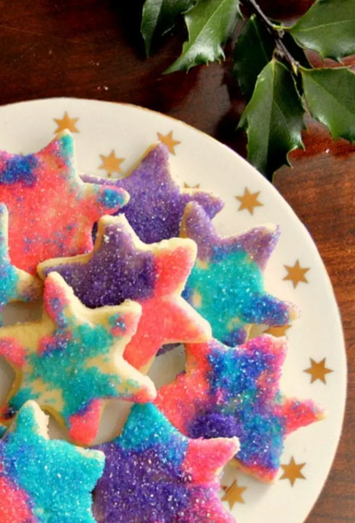 Shortbread cookie cut outs