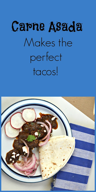 Carne Asada is perfect for tacos or just served with rice. It is cooked with a rich chili sauce and turns into a magical dish! #mexicanfood #carneasada #pork #tacos www.thisishowicook.com