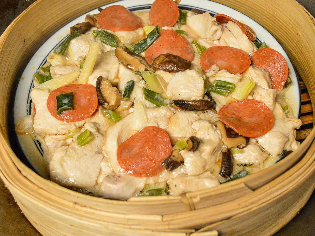 Steamed Cantonese Chicken