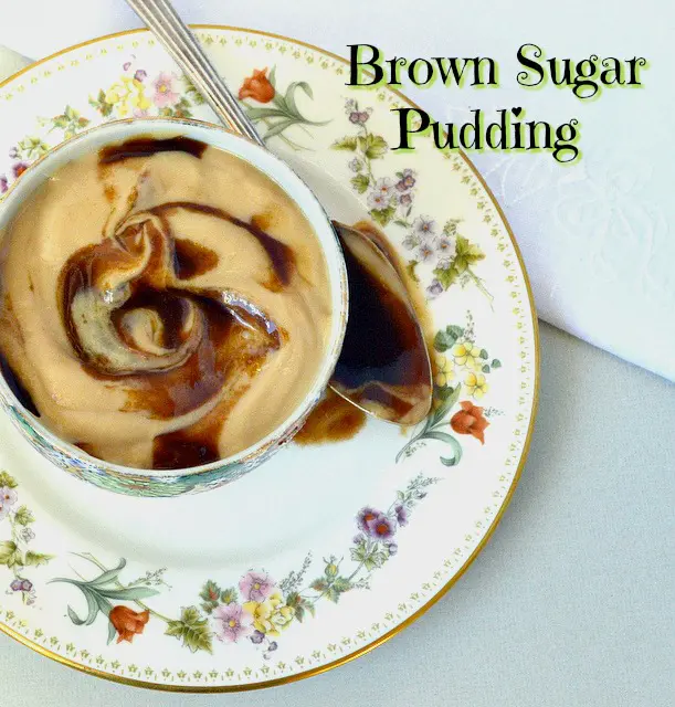 Brown sugar Scotch Pudding