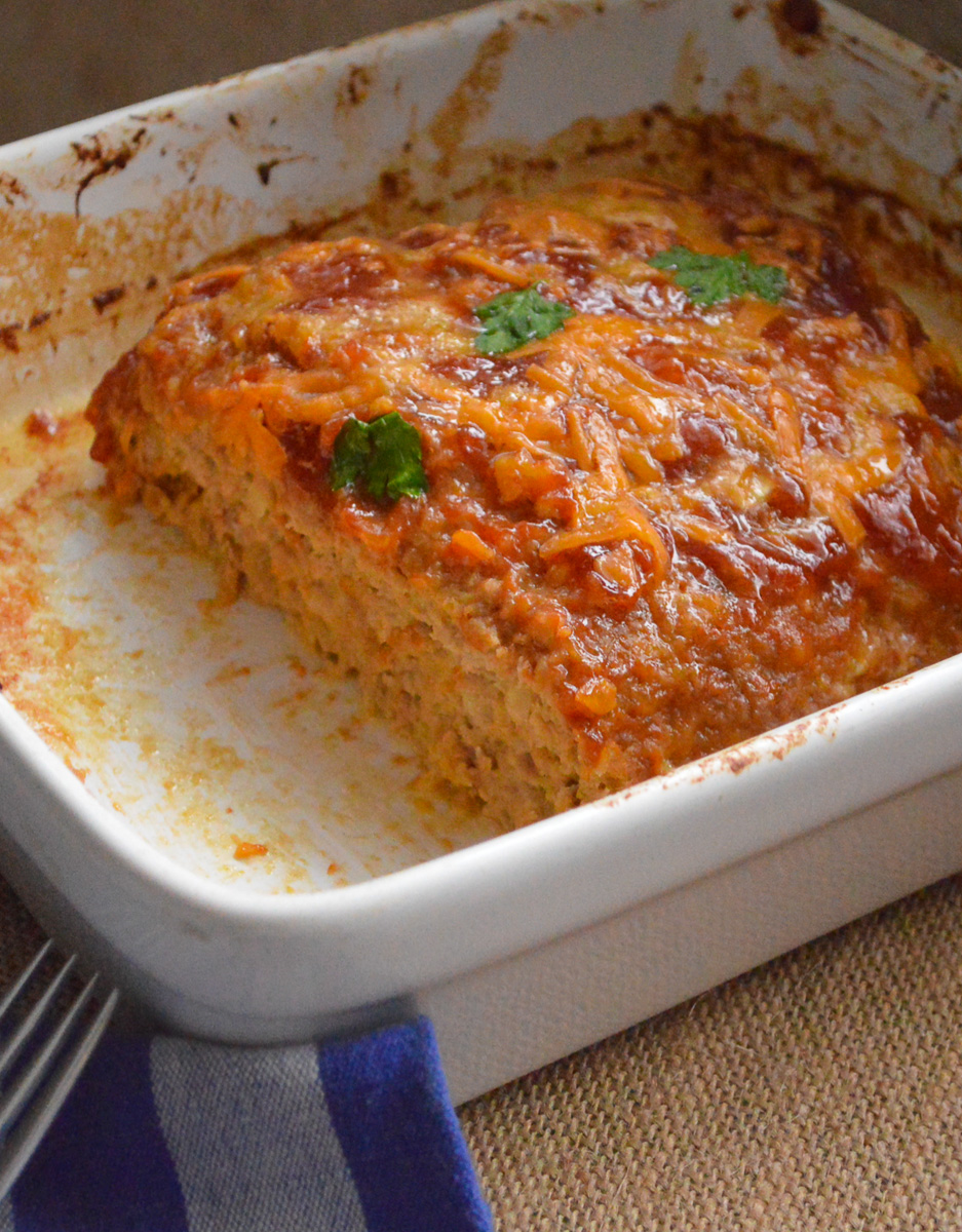 Not My Mama'a Meatloaf with cheese