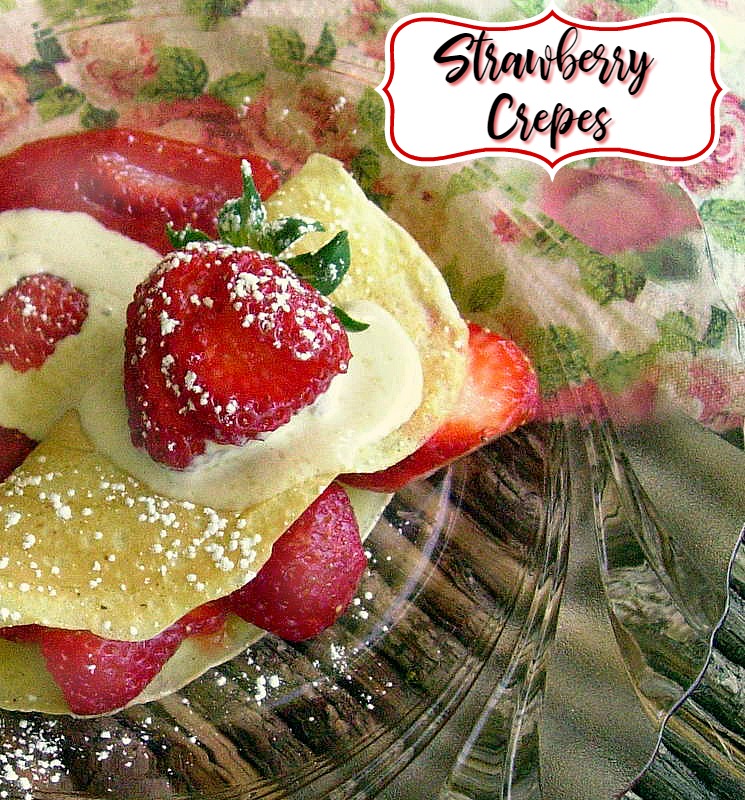 Strawberry Crepes