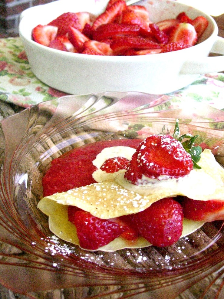 Strawberry Crepes