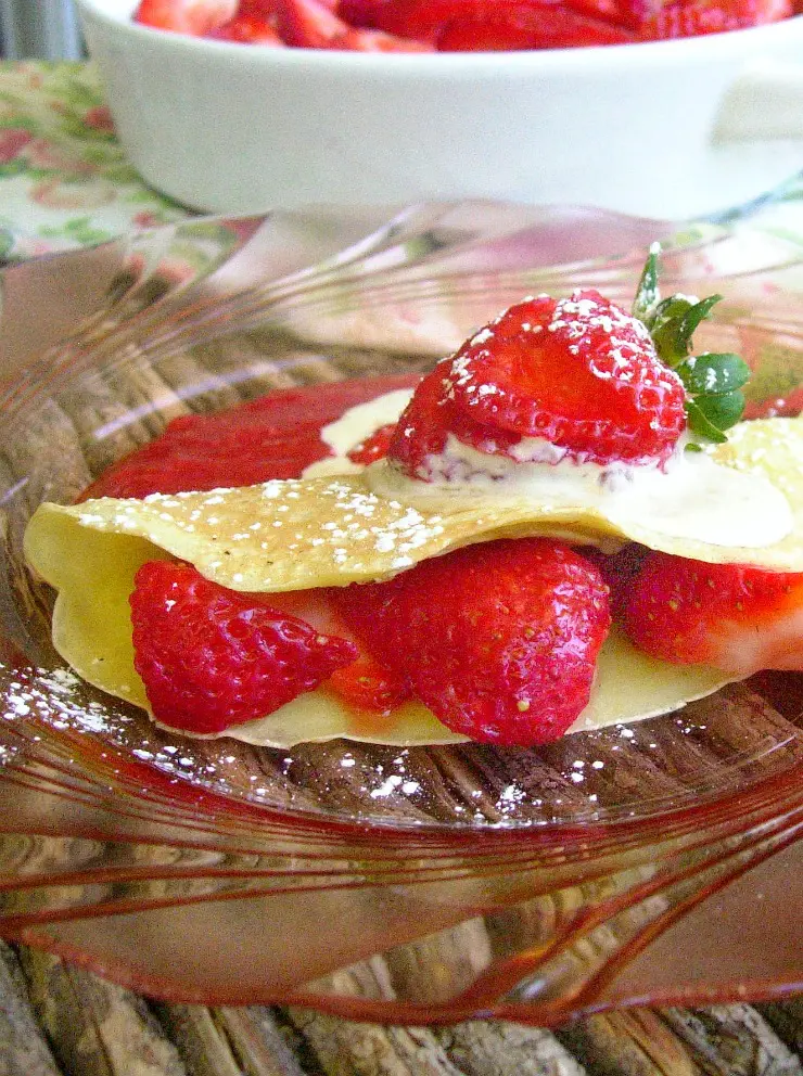 Strawberry Crepes