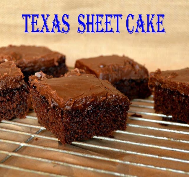 Chocolate Texas Sheet Cake