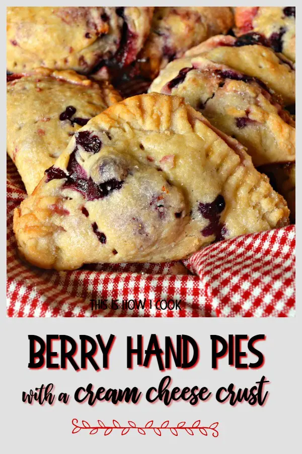 Berry Fruit Hand Pies