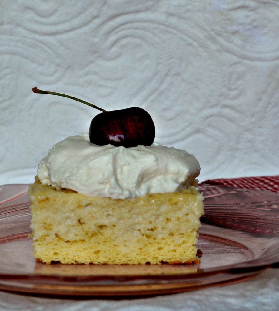 This pina colada tres leches cake is to die for! Plus it is easy to make! And it is to die for....I know I said that already! #treslechescake #cake #Mexicanfood #dessert #pinacolada www.thisishowicook.com