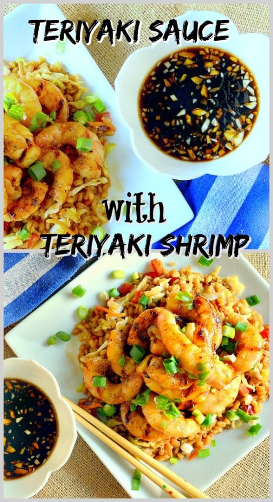 Teriyaki Sauce and Shrimp