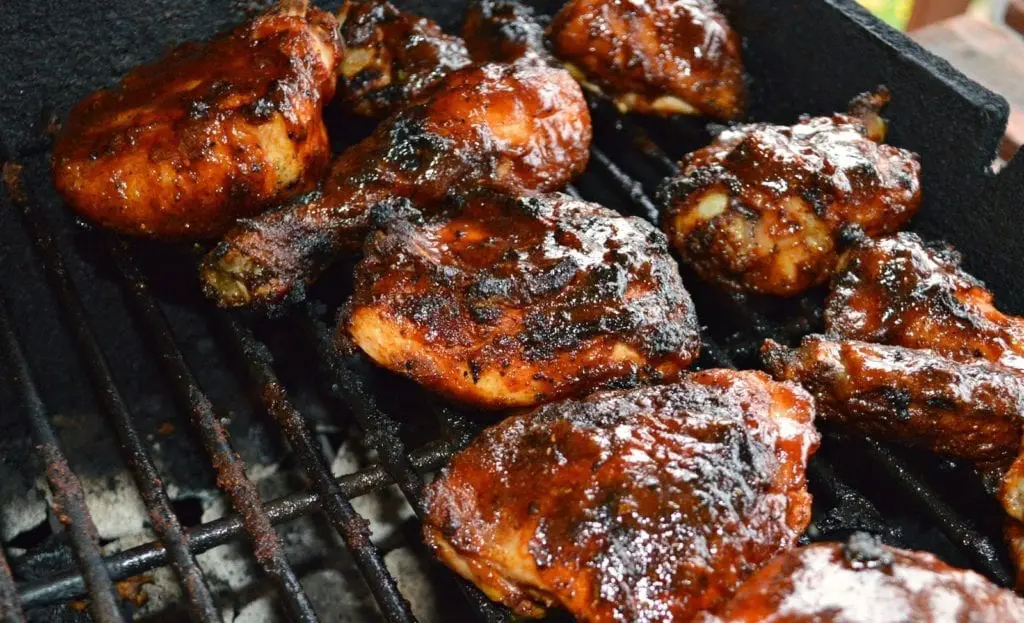 bbq chicken, grill