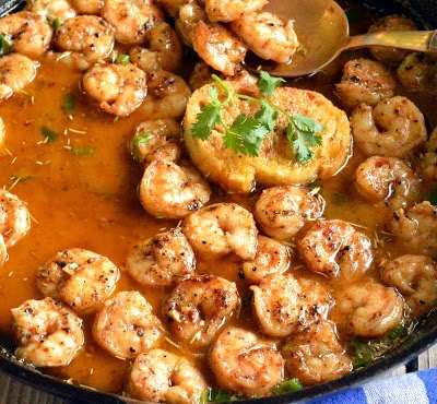 BBQ Shrimp isn't made on the grill. It's made on the stove with lots of garlic and pepper and butter. This shrimp eats butter like I eat this shrimp. The best part is it's ready to eat in less than 20 minutes! #Cajunfood #shrimp #fastfood #entrees www.thisishowicook.com