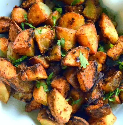 Szechuan Potatoes with Vinegar and Chili