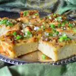 Onion Crusted Potato Kugel