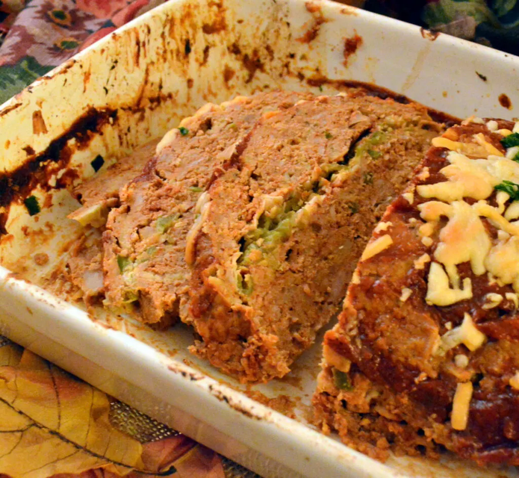 green chili meatloaf