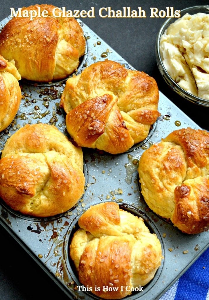 Maple Glazed Challah Recipe