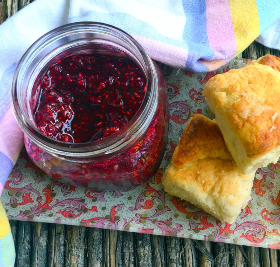 raspberry red jam