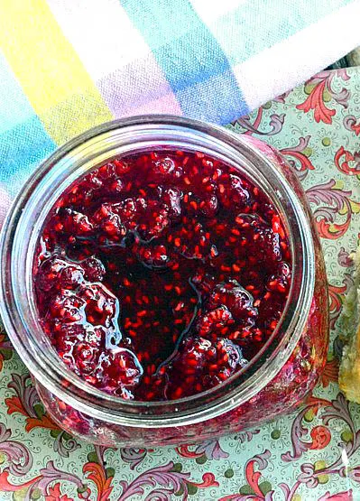 how to make raspberry red jam