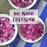 Purple Cabbage Coleslaw