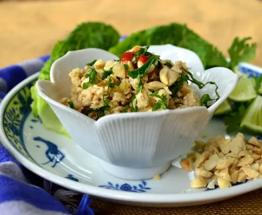 Larb Thai Minced Chicken