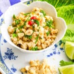 Ground Chicken Larb