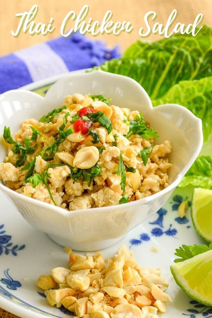 Larb Thai Chicken Salad