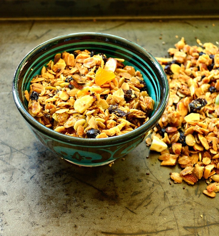 Sweet and Salty Crack Granola