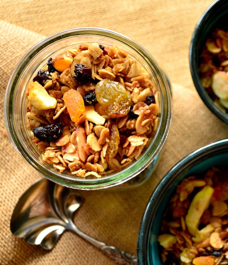 Sweet and Salty Crack Granola