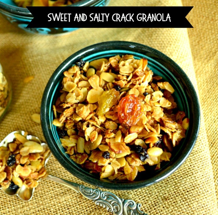 Sweet and Salty Crack Granola