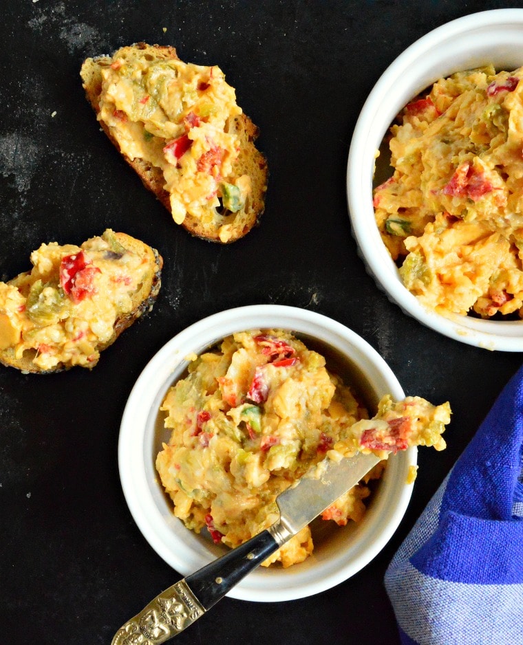 Green Chile Pimento Peppadew Cheese