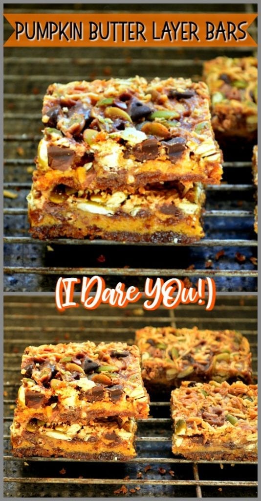 Pumpkin Butter Magic Bars