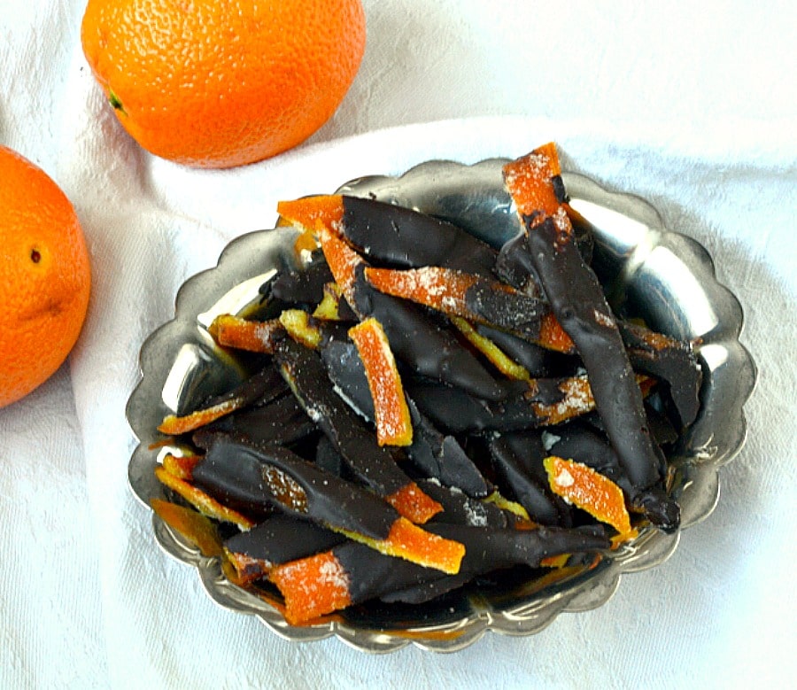 Chocolate Covered Orange Peels