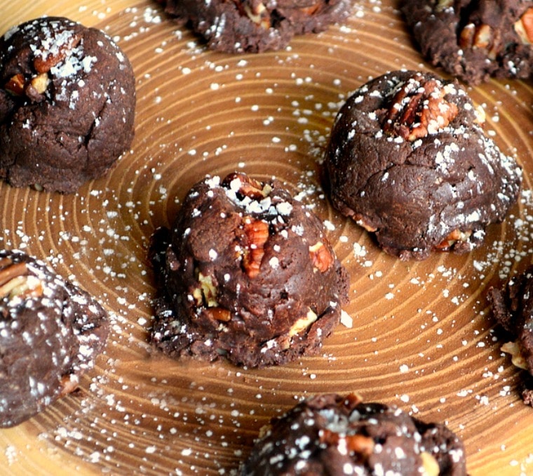 chocolate fudge cookies