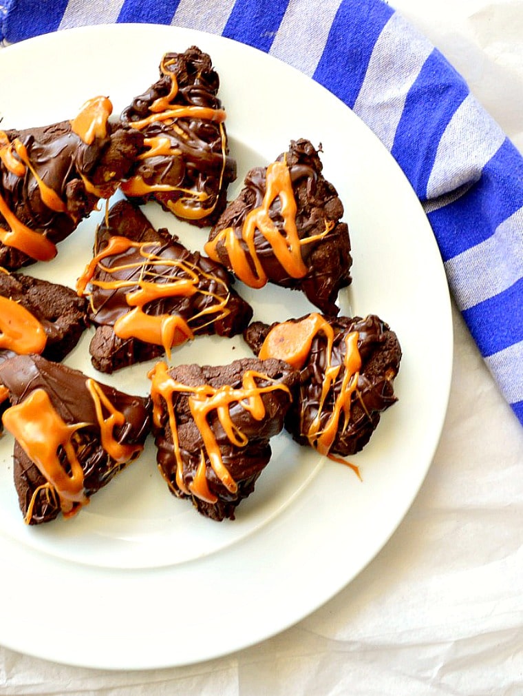 Chocolate Peanut Butter Hamentashen