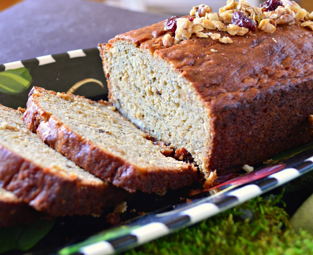Banana Granola Toasting Bread 