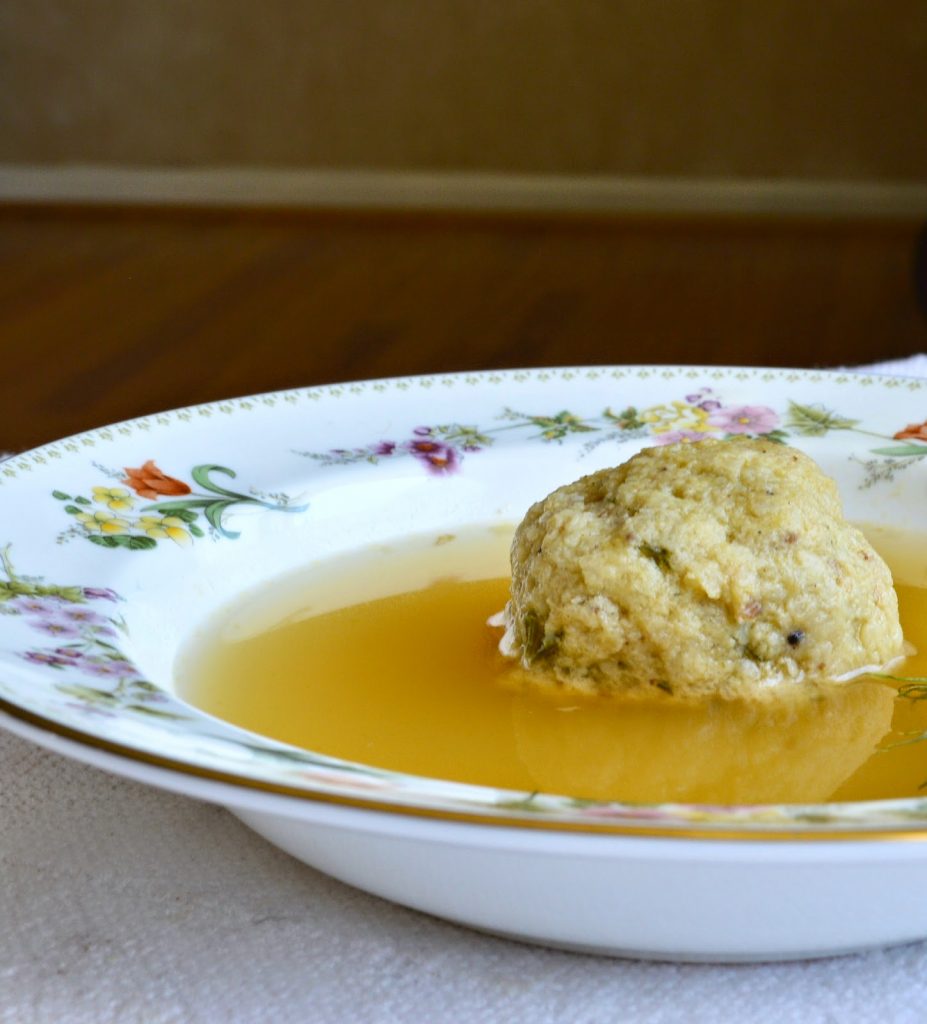 Matzo ball soup