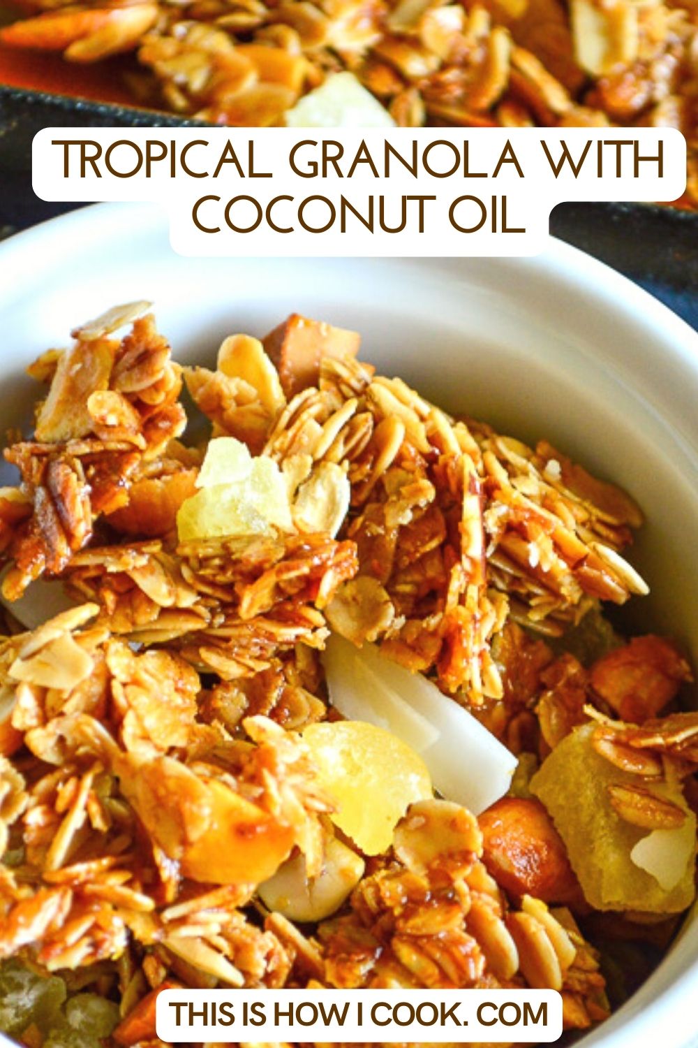 Coconut Oil Granola