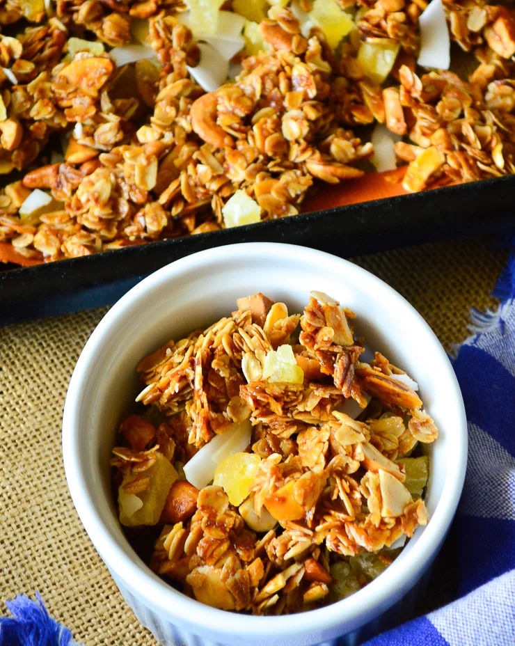 Coconut Oil Granola