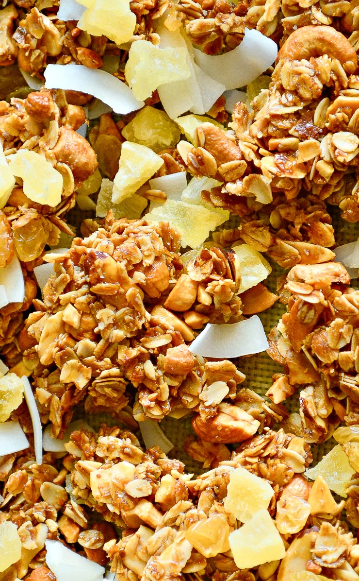 tropical granola