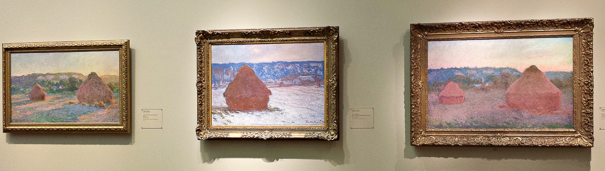 Monet's haystacks