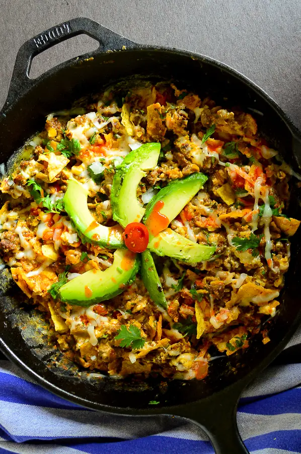 Mexican scrambled Eggs