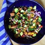 cornbread panzanella salad